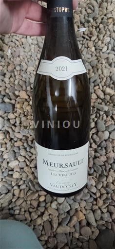 Burgundija Meursault Domaine Christophe Vaudoisey Les Vireuils 2021