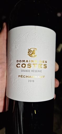 Jihozápad Pécharmant Domaine des Costes Grande Réserve 2019
