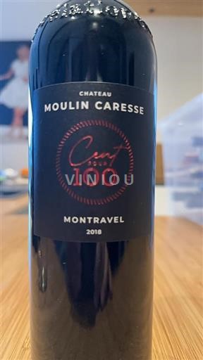 South West Montravel Château Moulin Caresse Cent Pour 100 2018