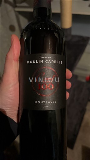 Southwest Montravel Château Moulin Caresse Cent Pour 100 2018