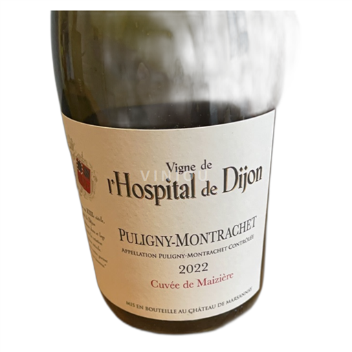 Burgundija Puligny-Montrachet Vigne De L'hospital De Dijon de Maizière 2022