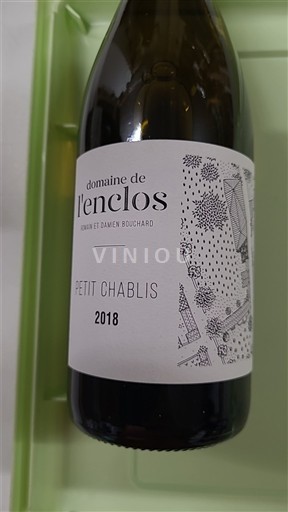 Burgund Petit-Chablis Domaine L'enclos 2018