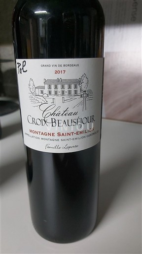 Bordeaux Montagne-Saint-Émilion Château Croix Beauséjour 2017