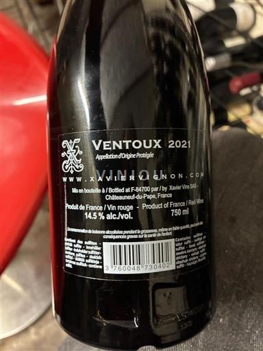 Rhône-dalen Ventoux Xavier Vignon 2021