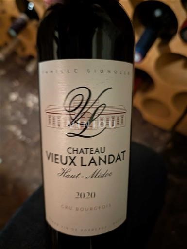 Burdeos Haut-Médoc Cru Bourgeois Château Vieux Landat 2020