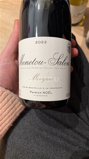 Loiretal Menetou-Salon Patrick Noel Morogues 2022