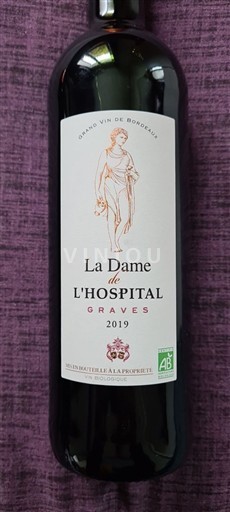 Bordeaux Graves Château L'hospital La Dame de L'Hospital 2019