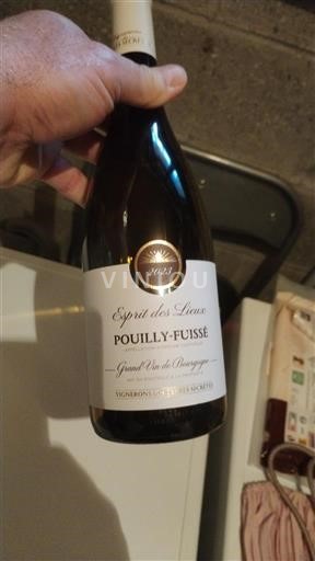 Burgundsko Pouilly-fuissé Grand Cru Vignerons Des Terres Secrètes Esprit des Lieux 2023