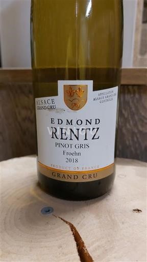 Alsazia Alsazia Grand Cru Edmond Rentz Froehn 2018