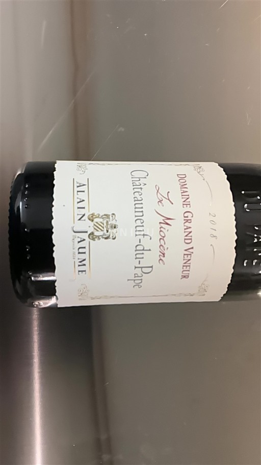 Rhônetal Châteauneuf-du-Pape Domaine Grand Veneur Le Miocène 2018