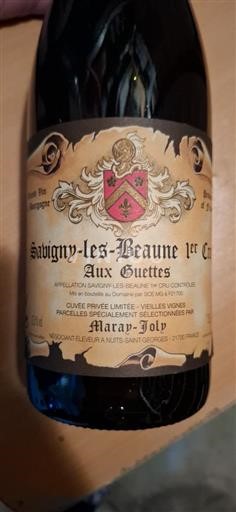 Burgundija Savigny-lès-beaune Premier Cru Maray Joly Aux guettes 2017
