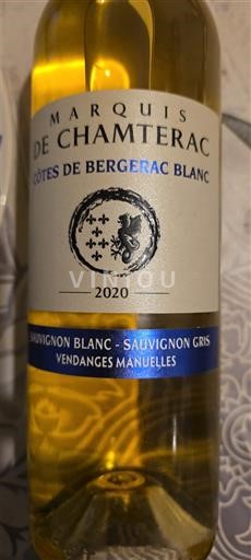 Sudoeste Côtes-de-Bergerac Marquis De Chamterac 2020