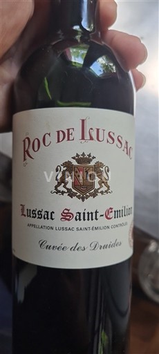 Burdeos Lussac-Saint-Émilion Roc De Lussac des Druides 2020