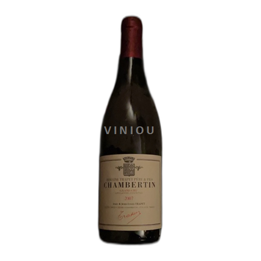 Vin Rouge sec Domaine Trapet Père & Fils 2007 France Bourgogne Chambertin AOC Grand Cru