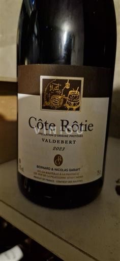 Rhônen laakso Côte-rôtie Bernard & Nicolas Garayt Valdebert 2023