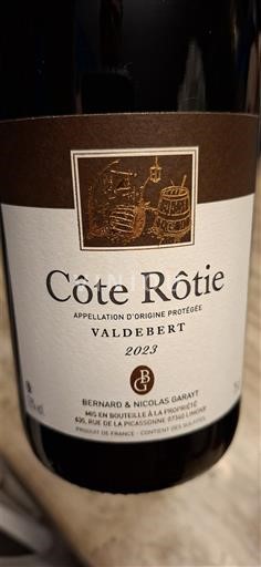 Údolí Rhôny Côte-rôtie Bernard & Nicolas Garayt Valdebert 2023