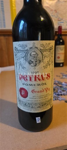 Bordeaux Pomerol Château Petrus 1995