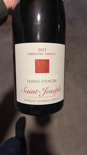 Rhône Valley Saint-Joseph Domaine Georges Vernay Terres d'Encre 2022