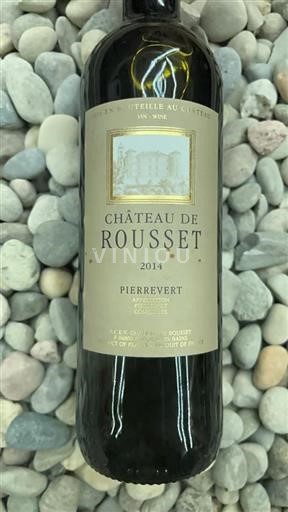 Rhônen laakso Pierrevert Château Rousset 2014