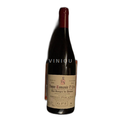 Bourgogne Vosne-Romanée Premier Cru Grivelet Père & Fils Les Rouges du Dessus 2016