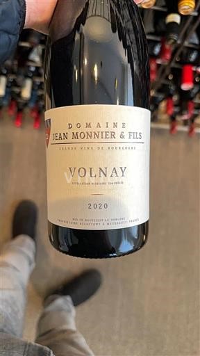 Bourgogne Volnay Domaine Jean Monnier & Fils 2020