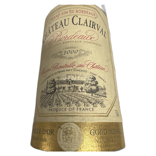 Burdeos No especificado Château Clairval 2000