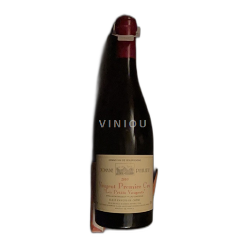 Burgundi Vougeot Premier Cru Domaine Philipp Les Petits Vougeots 2010