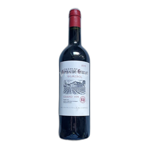 Vin Rouge sec Château Gombaude-Guillot 2011 France Bordeaux Pomerol AOC