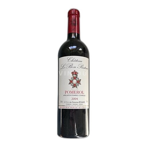 Bordeaux Pomerol Bon Pasteur 2004