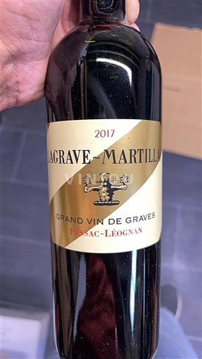 Bordeaux Pessac-Léognan Lagrave-Martillac 2017