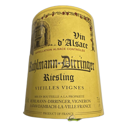 Vin Blanc sec Ruhlmann Dirringer 2006 France Alsace AOC