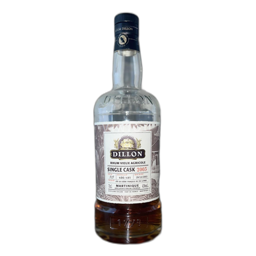 Rum Velho Single Cask 2003 Dillon 16a - 2003 Martinica Não especificado
