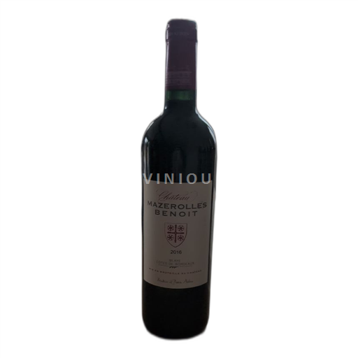 Bordeaux Blaye-Côtes-de-Bordeaux Château Mazerolles Benoit 2016