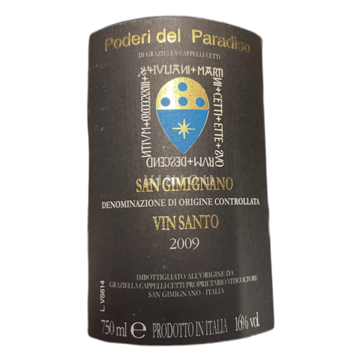 Tuscany San Gimignano Podere Del Paradiso 2009