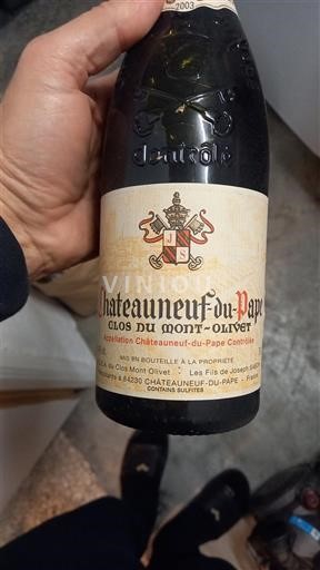 Rhône-dalen Châteauneuf-du-Pape Clos Du Montolivet 2003