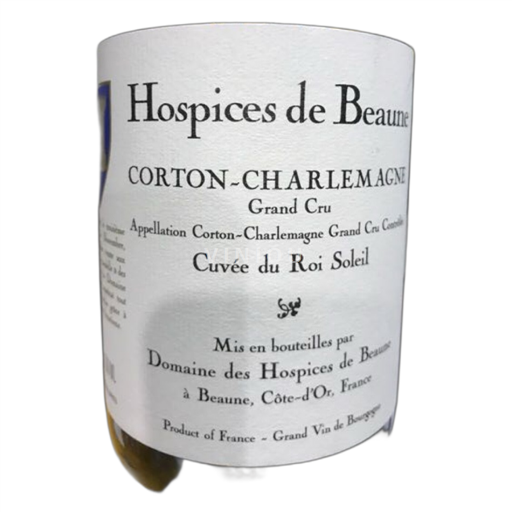 Burgundsko Corton-Charlemagne Grand Cru Hospices De Beaune du Roi Soleil 2019