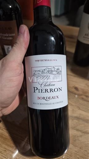 Bordeaux Château Pierron Icke årgångsbetecknad