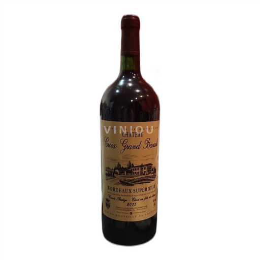 Bordéus Bordeaux Superior Château Croix Grand Barail Prestige 2015