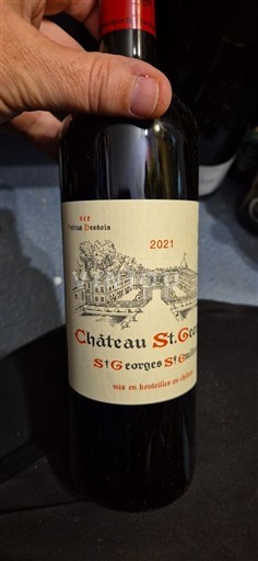 Bordeaux Saint-Georges-Saint-Émilion Château Saint Georges 2021