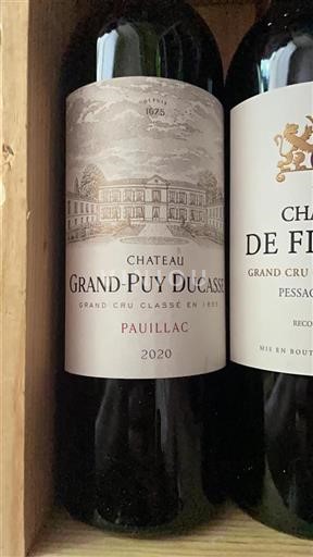 Burdeos Pauillac Grand Cru Grandpuy Ducasse 2020