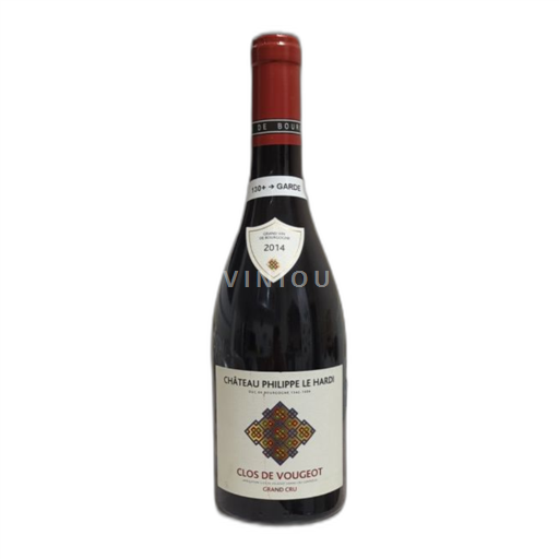 Burgundi Clos-de-vougeot Grand Cru Château Philippe Le Hardi 2014