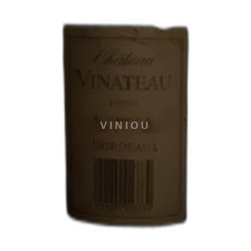 Vin Rouge sec Château Vinateau 1986 France Bordeaux AOC