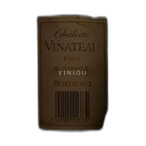 Bordeaux Ospecificerad Château Vinateau 1986