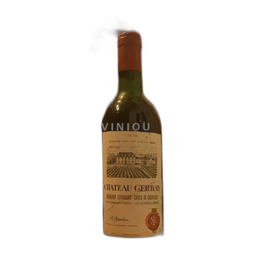 Bordeaux Ospecificerad Château Gerbay 1976
