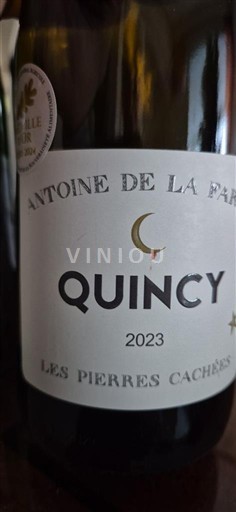 Loire-dalen Quincy Antoine De Lafarge Les Pierres Cachées 2023