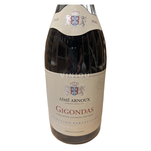 Rhônedalen Gigondas Aimé Arnoux Sélection Parcellaire 2020