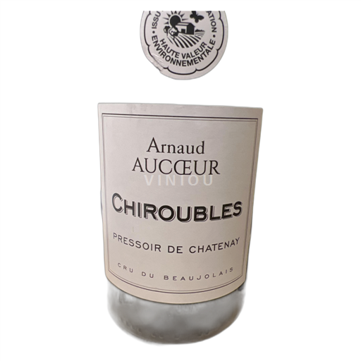 Beaujolais Chiroubles Arnaud Aucoeur Pressoir de Chatenay 2022