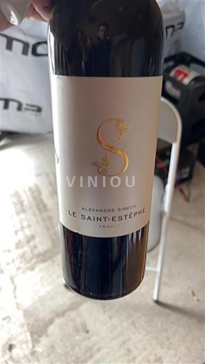Bordeaux Saint-Estèphe                 Alexandre Sirech Le Saint-Estèphe           2018