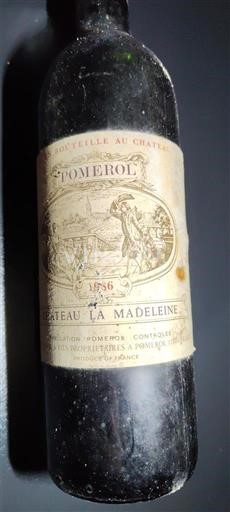 Bordeaux Pomerol Château La Madeleine 1986