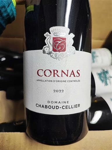 Thung lũng Rhône Cornas Domaine Chaboudcellier 2022